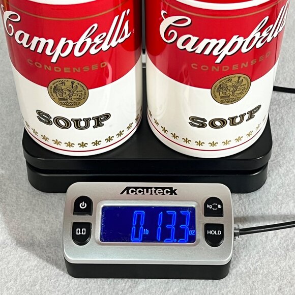 Campbells Soup Thermos Set Of 2 Vintage Style Insulated Containers Lids Handles - Picture 12 of 14